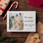 Christmas Photo Family | Wonderful Holiday Postcard<br><div class="desc">Christmas Photo Family | Wonderful Holiday</div>
