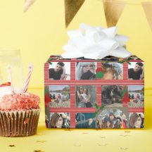Christmas Photo Gift Wrap 9 Photos HAMbyWG