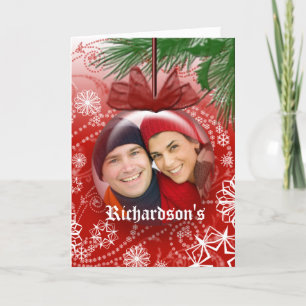 Christmas Photo Globe Ornament Template