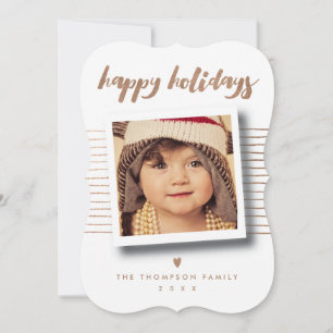 Christmas Photo Happy Holidays Script Template