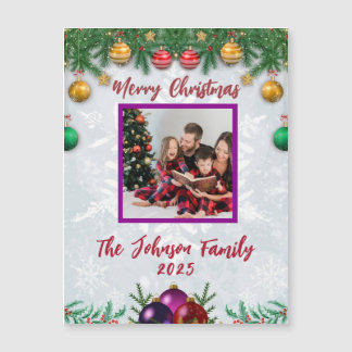 Christmas Photo Magnet