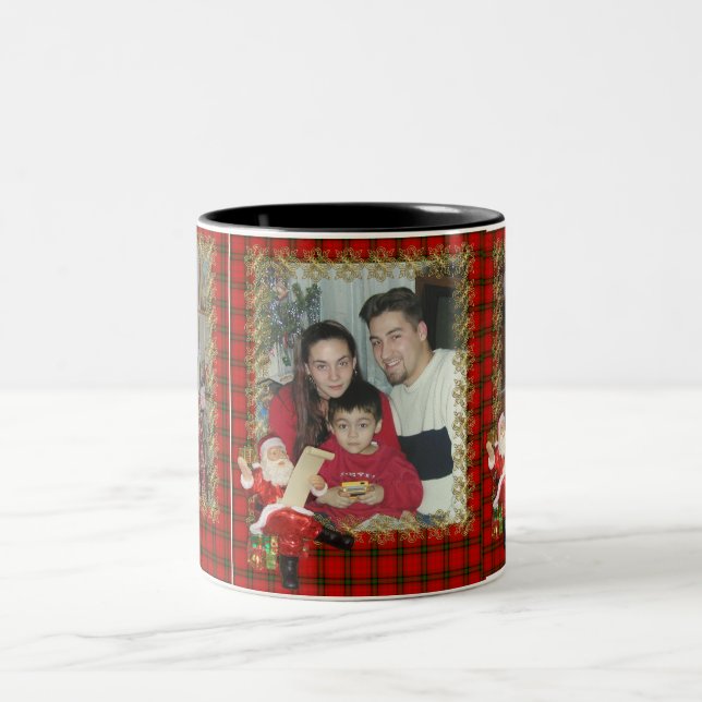 Christmas Photo Mug 3 pictures (Center)