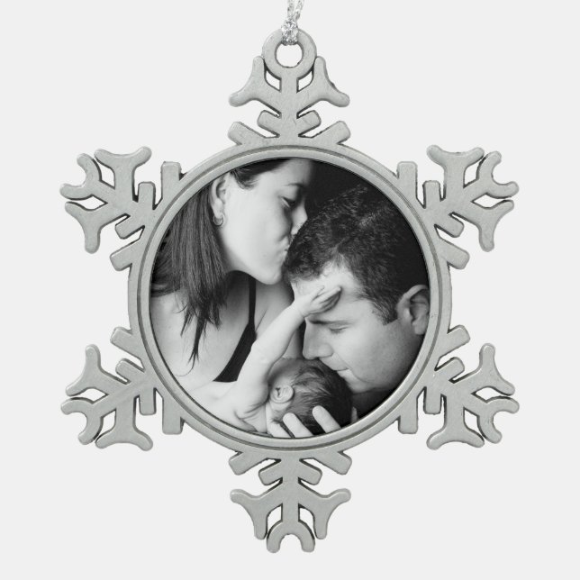 Christmas Photo Ornament (Front)