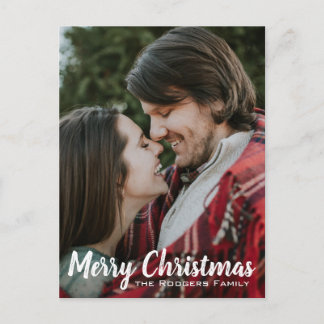 Christmas Photo Postcard | Custom Greeting