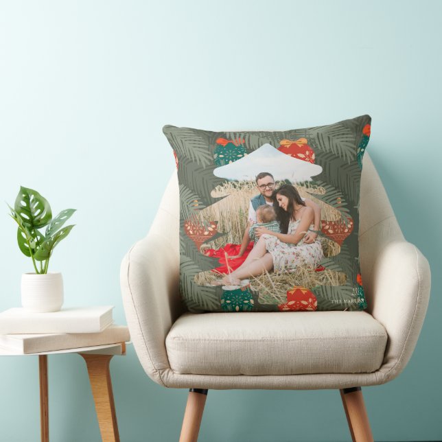 Christmas Photo Tree Cushion (Chair)