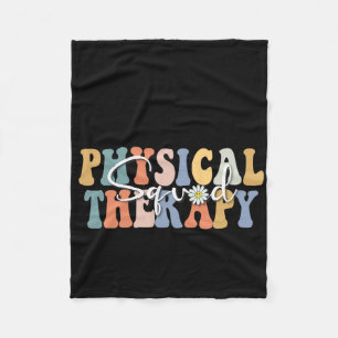 Christmas Physical Therapy Pt Squad Paediatrics Th Fleece Blanket