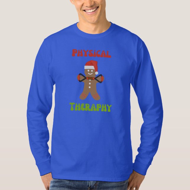 Christmas Physical Therapy T-Shirt (Front)