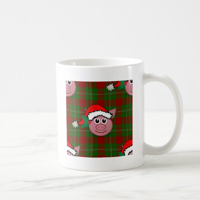 christmas pig coffee mug (Right)