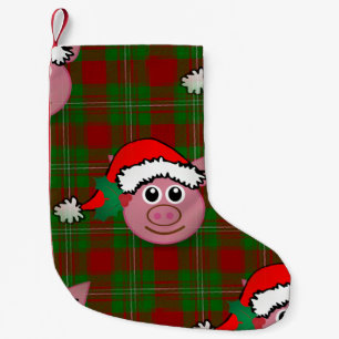 christmas pig xmas stocking