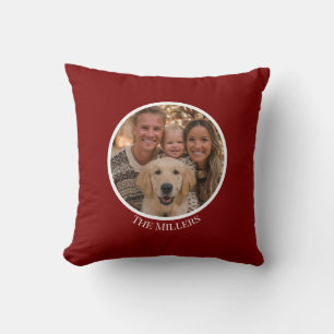 Christmas Pillow Add Your Photo and Text