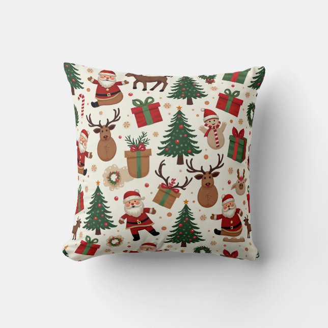 christmas pillow cushion (Front)