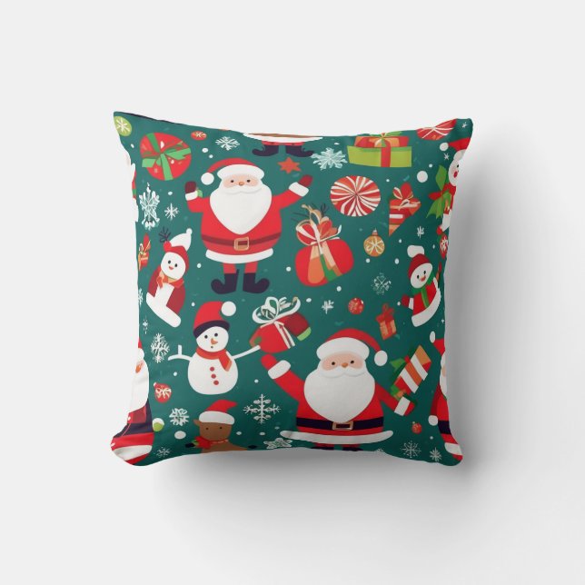 Christmas Pillow Cushion (Front)