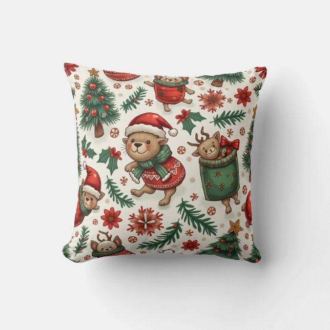 Christmas pillow cushion (Front)
