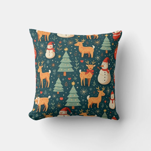 Christmas Pillow Cushion (Front)