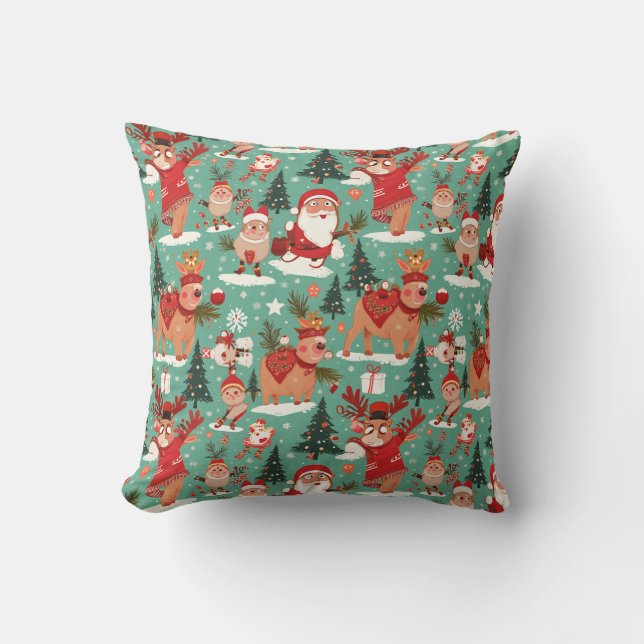 Christmas pillow cushion (Front)