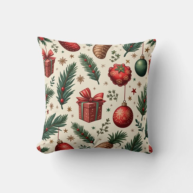 Christmas Pillow Cushion (Front)