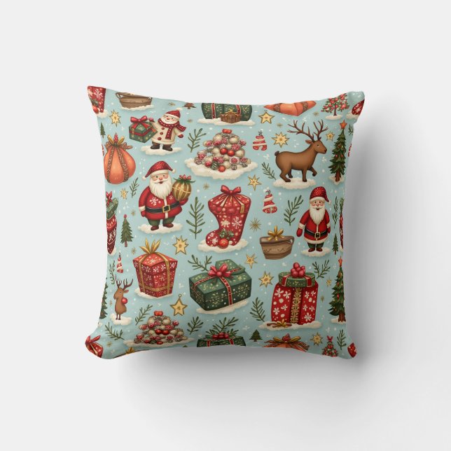 Christmas pillow cushion (Edit) (Front)