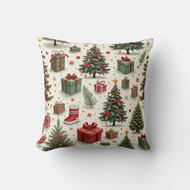 Christmas pillow cushion (Edit) (Front)