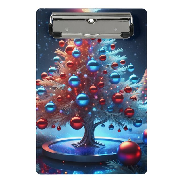 Christmas pincer mini-card 1 - 002 mini clipboard (Front)