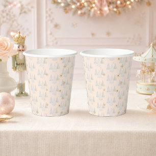 Christmas Pine Tree Winter Wonderland Paper Cups
