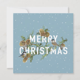 Christmas pineals card Xmas