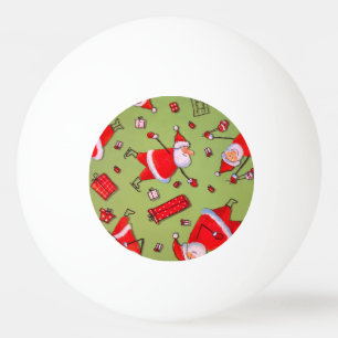 Christmas Ping Pong Ball