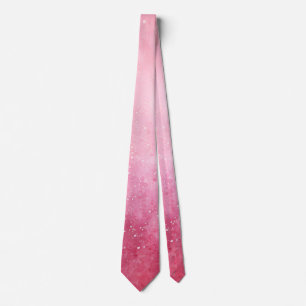 Christmas Pink Sparkley Gradient Tie