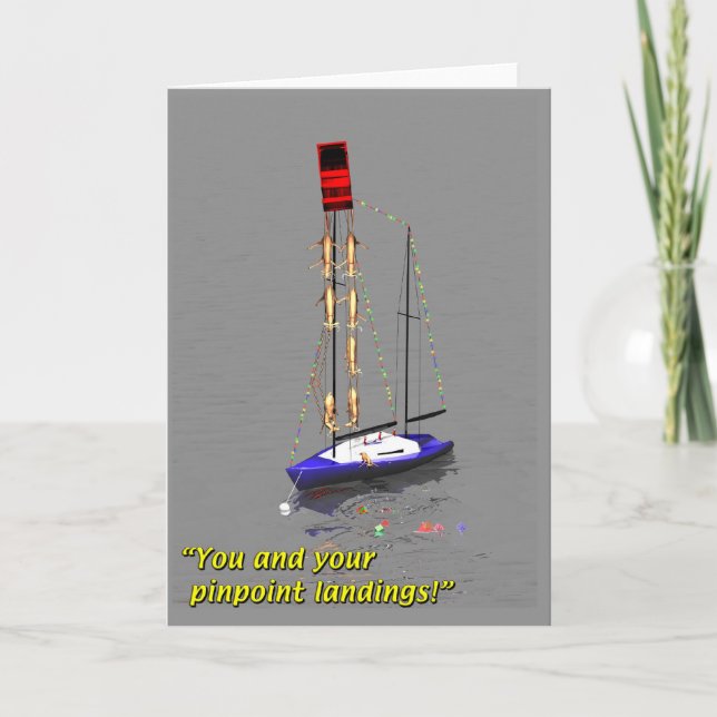 Christmas; Pinpoint Landings Holiday Card (Front)