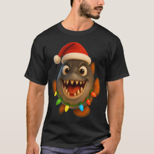 Christmas Piranha T-Shirt