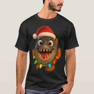 Christmas Piranha T-Shirt