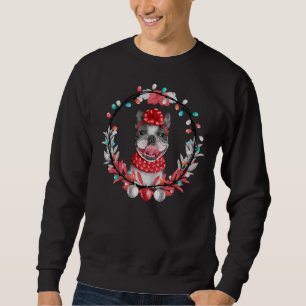 Christmas Pitbull For Pet Lovers Sweatshirt