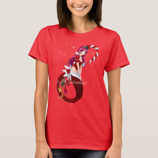 Christmas Pixie Mermaid Thunder_Cove T-Shirt (Front)