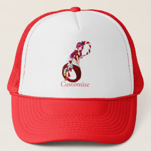 Christmas Pixie Mermaid Thunder_Cove Trucker Hat