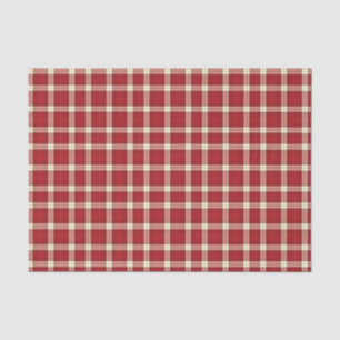 Christmas Plaid 02-TISSUE WRAPPING PAPER