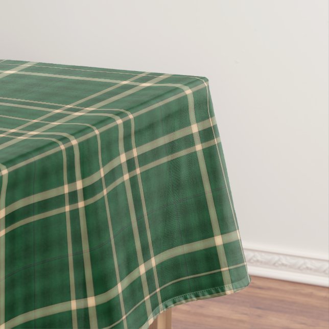 Christmas Plaid 04-Cotton Tablecloth 52x70 (In Situ)