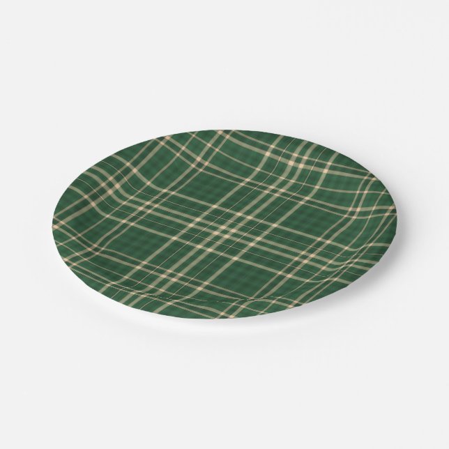 Christmas Plaid 04-PAPER PLATES (Angled)