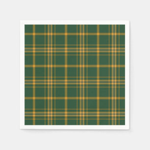 Christmas Plaid 13-PAPER PARTY NAPKINS
