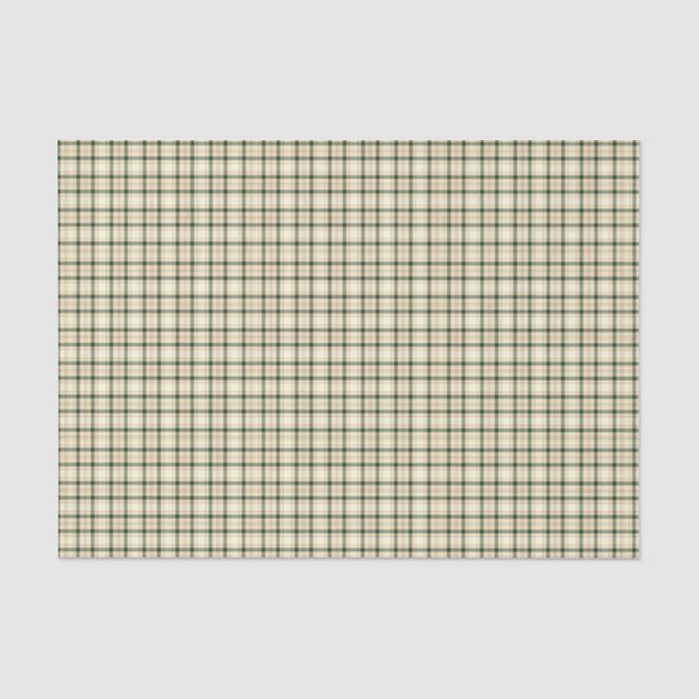 Christmas Plaid 16-TISSUE WRAPPING PAPER (Front)