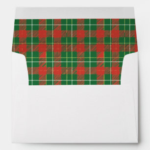 Christmas Plaid 4 Envelope