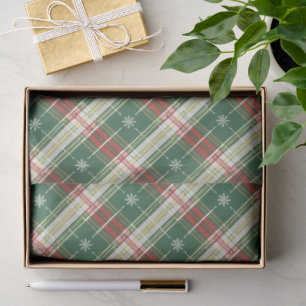 Christmas Plaid 9 Tissue Paper