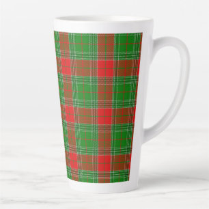 Christmas plaid coffee mug