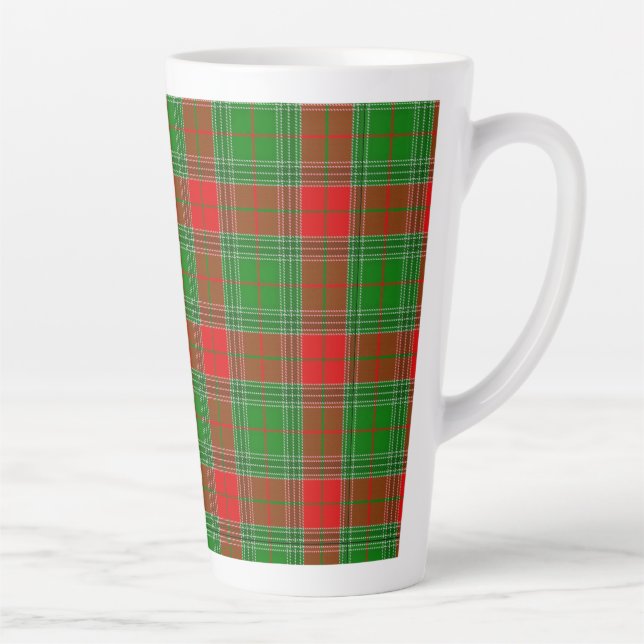 Christmas plaid coffee mug (Right)