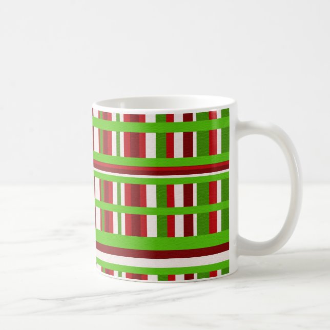 Christmas Plaid Coffee Mug (Right)