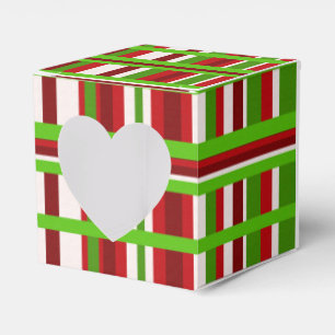 Christmas Plaid Favour Box