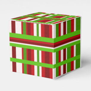Christmas Plaid Favour Box