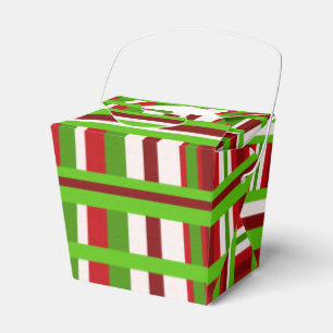 Christmas Plaid Favour Box