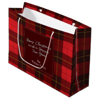 Christmas Plaid Holidays Clan Wallace Tartan