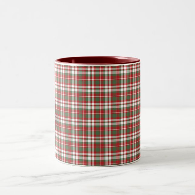 Christmas Plaid Mug (Center)
