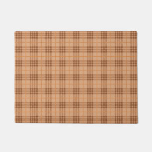 Christmas Plaid Pattern Doormat 
