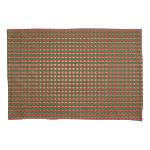 Christmas Plaid Pattern Pillowcase